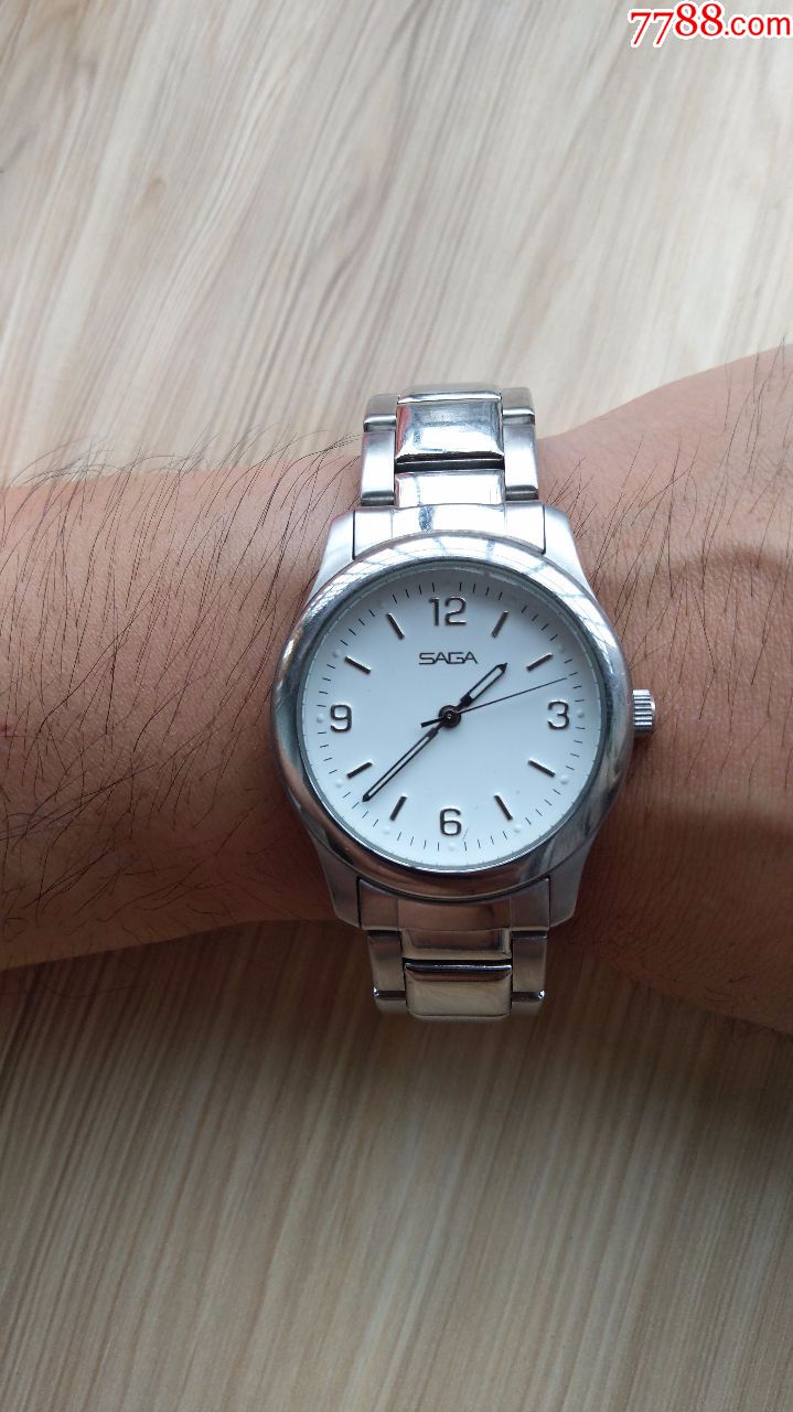 saga世家全钢腕表_手表/腕表_第1张_7788钟表收藏