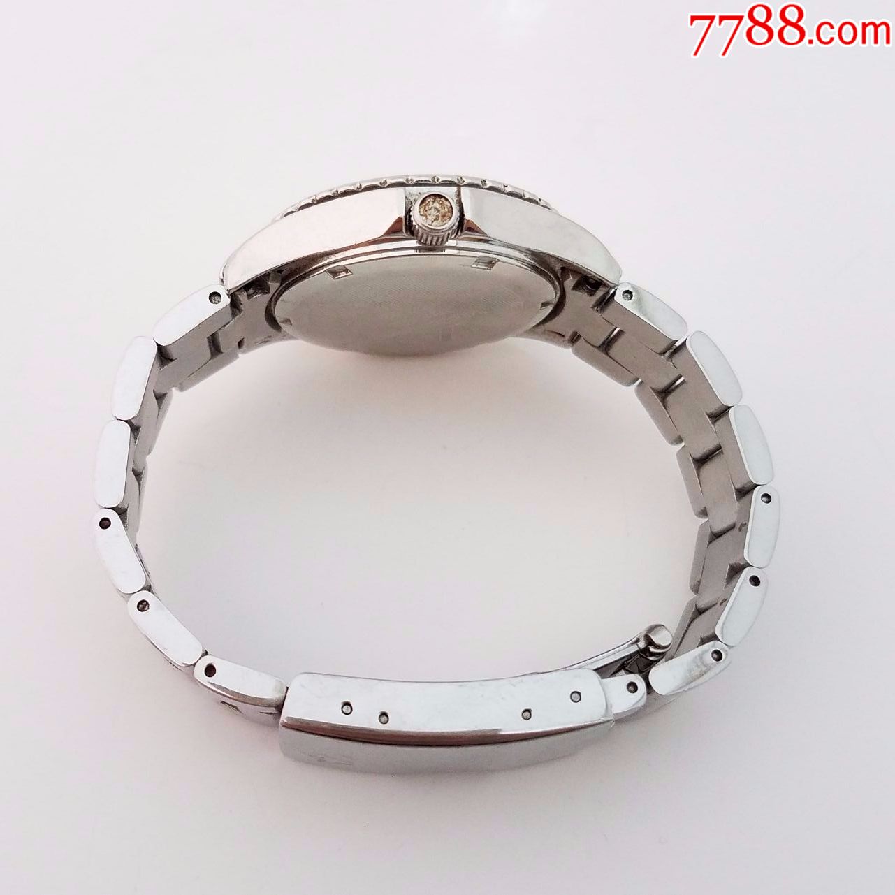 izumi-onna电子女表【漂亮闪钻外圈,刻度】【高贵紫罗兰表盘】【夜光