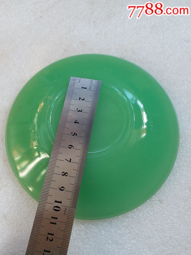 翡翠琉璃碟无磕碰