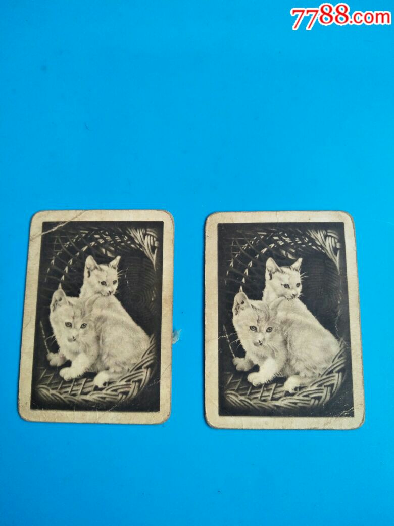 二张老扑克(大鬼和小鬼)