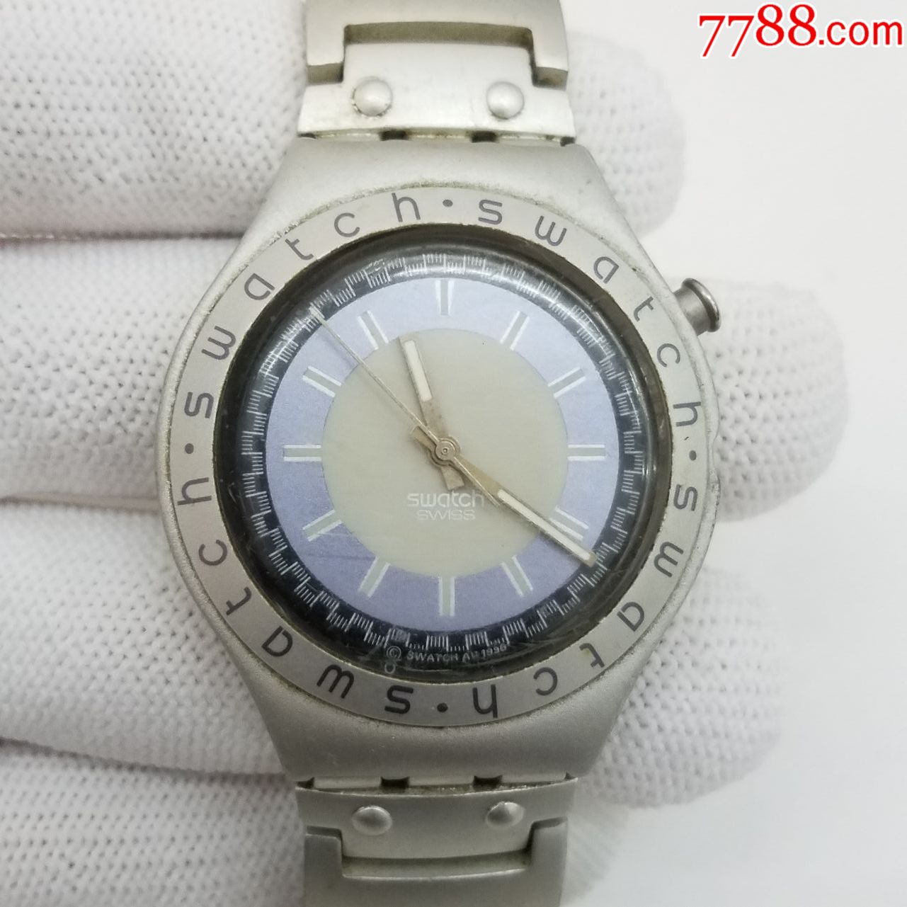 瑞士斯沃琪电子男表【瑞士v8认证机芯】【铝合金材质表款】【夜光漂亮