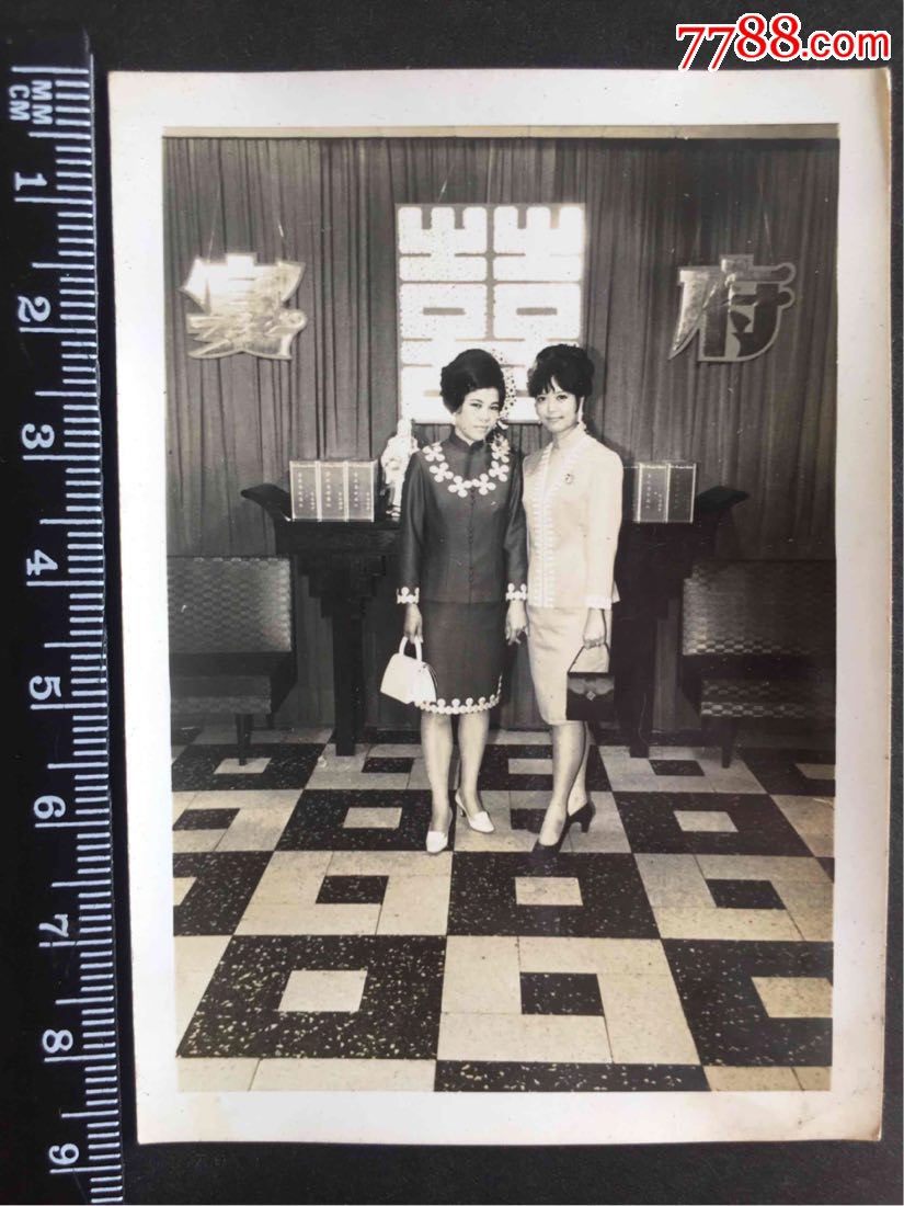 罕见60、70年代香港富人家照一版