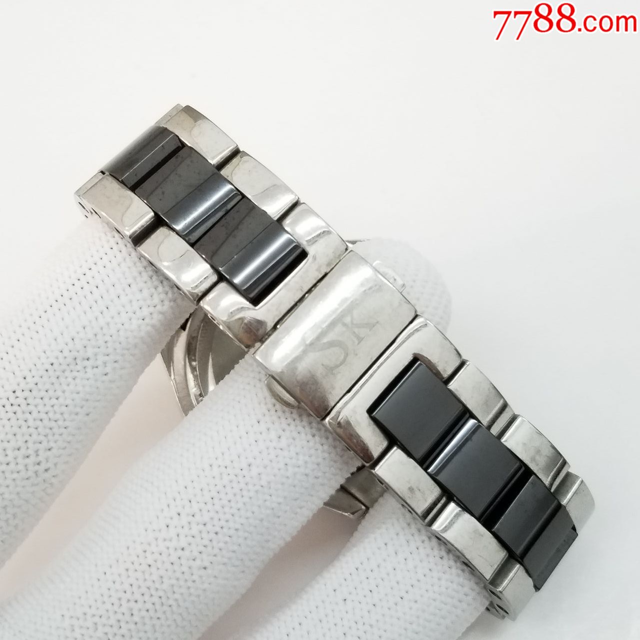 sktime电子男表【陶瓷材质表盘,间钢表带】【闪钻刻度】_手表/腕表_第