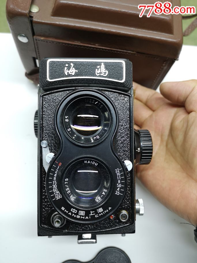 嘎嘎新收藏级别海鸥黑脸4b相机一台_双反相机_第1张