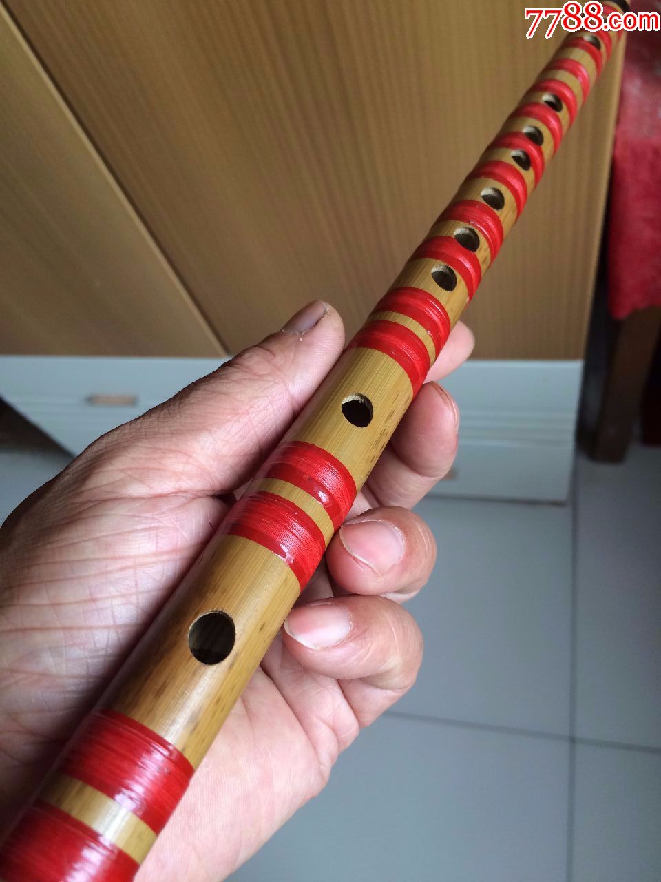 精致的g调库存竹笛