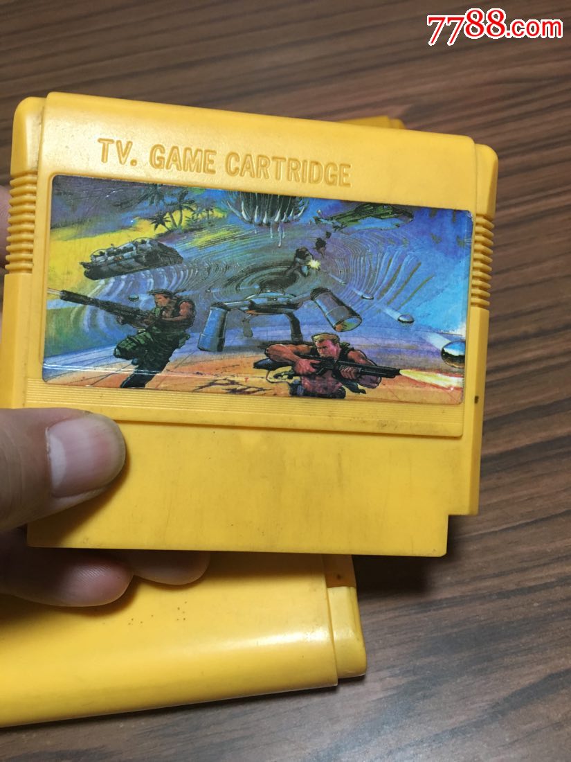 fc集成块卡老游戏卡黄卡魂斗罗55合一,51in1