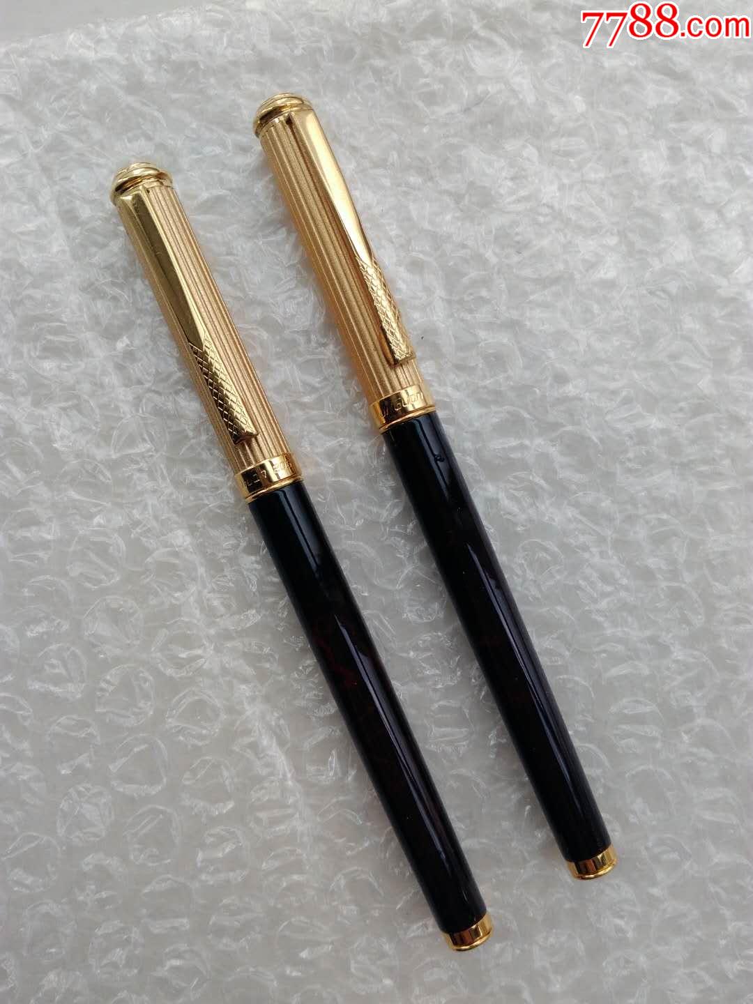 (全新)贵冠205金帽漆杆2只,钢笔_第1张