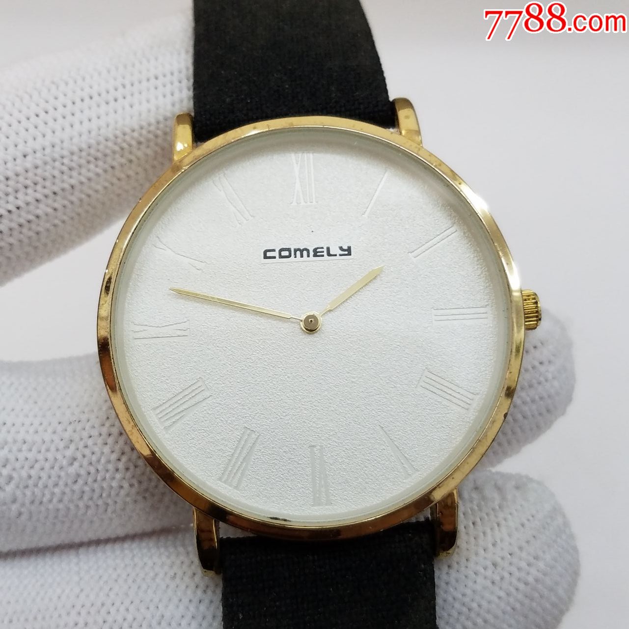 comely电子男表【复古罗马刻度】【漂亮表盘】【走时正常】,手表/腕表
