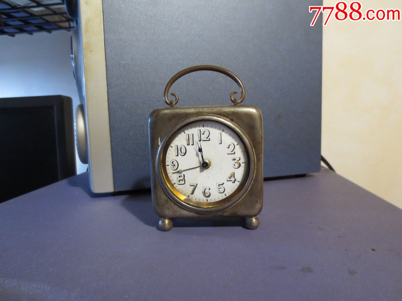 百年德国磁面小提梁钟-au18728959-7788钟表收藏