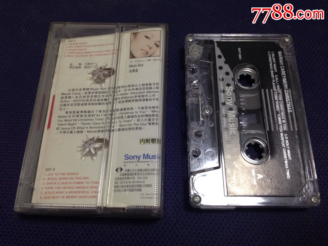 卡带---英文歌玛丽亚凯莉\/祝福