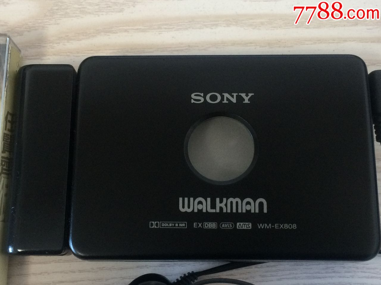 一台经典收藏Sony索尼WM-EX808磁带机随身