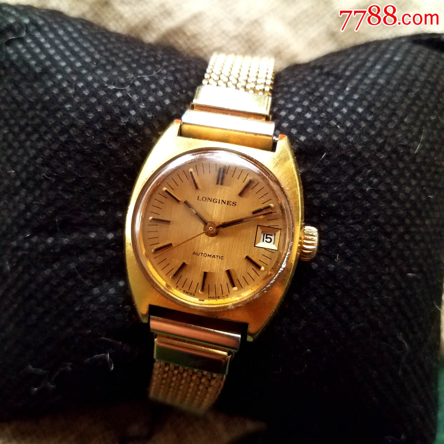 【专利l561精磨机芯!】瑞士名表-浪琴-自动机械女表