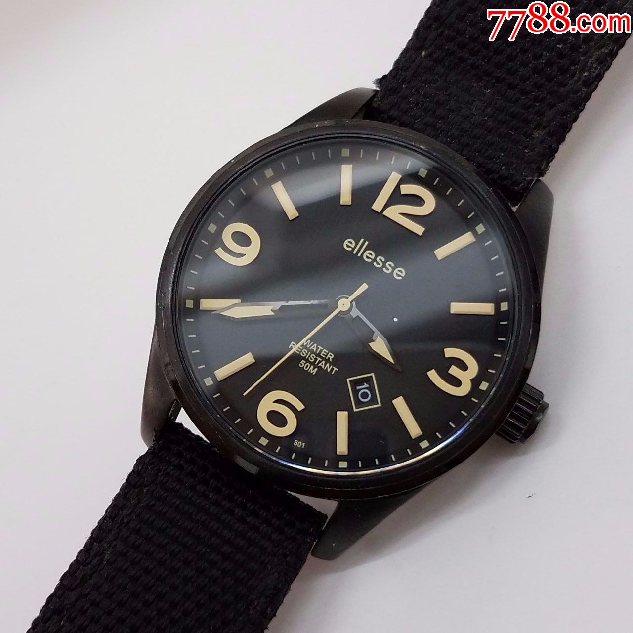 【大号】ellesse艾力士电子男表【复古药膏色数字间字钉刻度】【复古