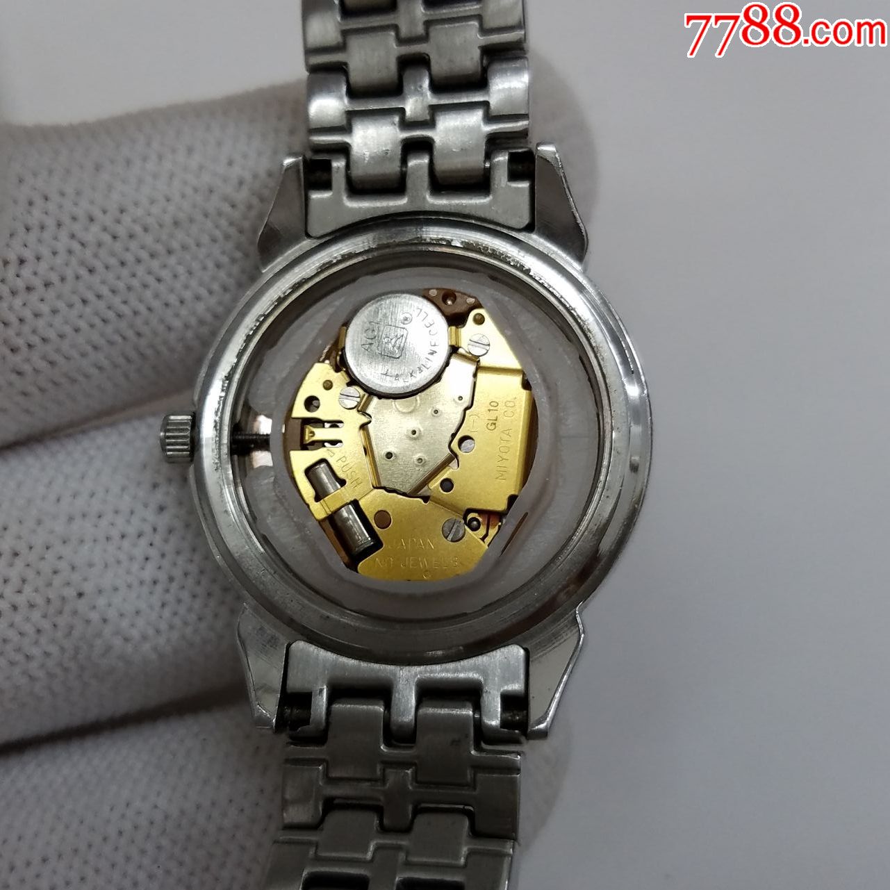 奥历士电子女表【闪钻刻度】【走时正常】【日历好使】,手表/腕表_第8