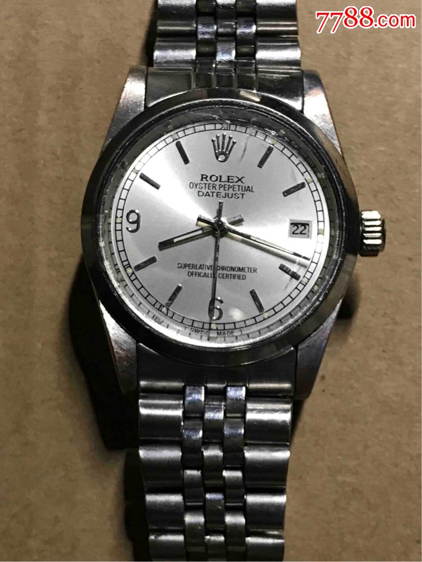 库存国产旧款铜壳自动机械表,表径连把头39mm,走时正常