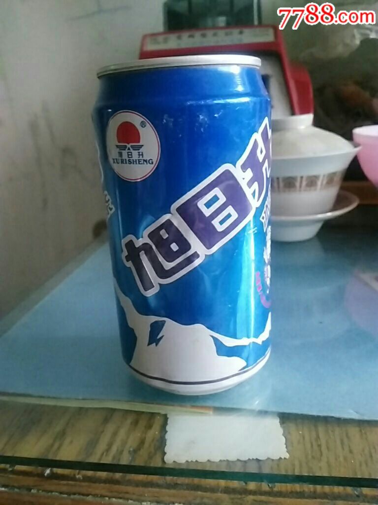 99年的一---旭日升冰茶飲料空瓶