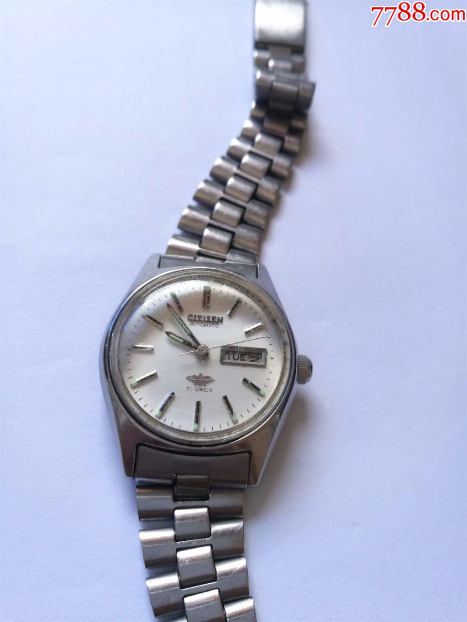 西铁城21钻女表,走时