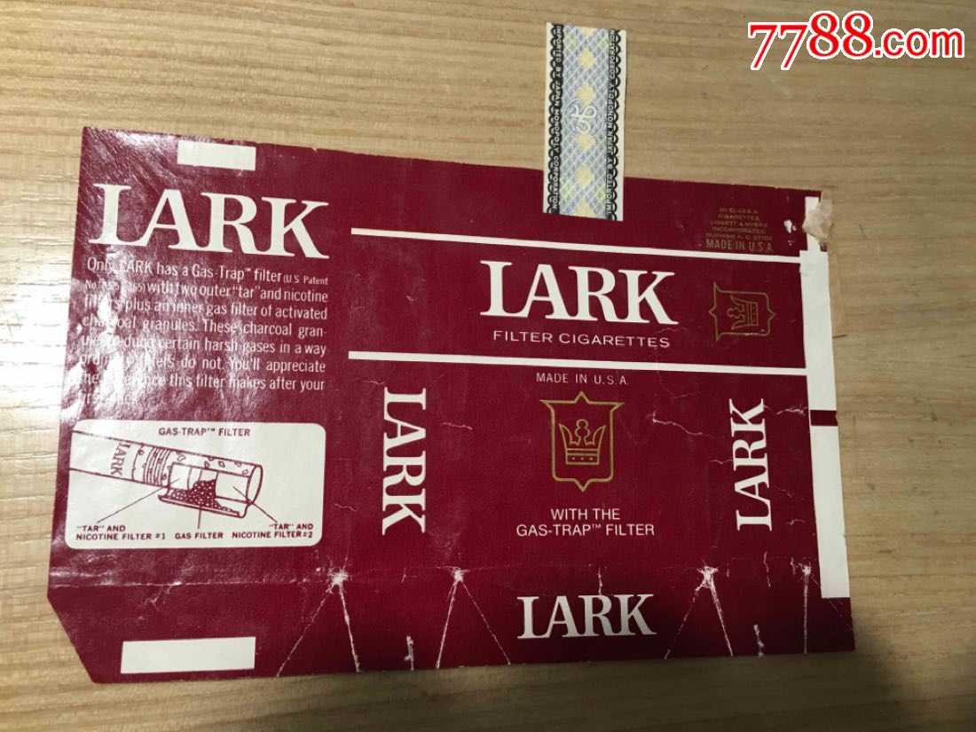 197080年代外国20支lark全封少见