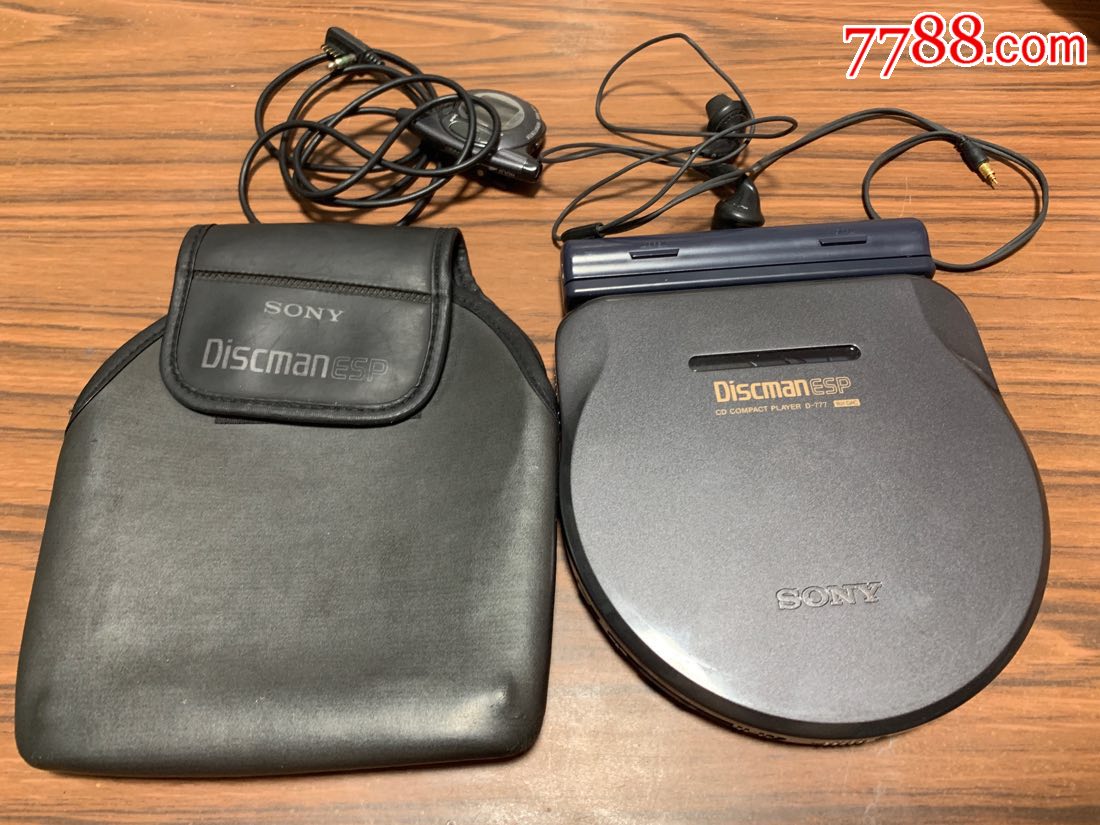 索尼经典随身听cd播放器d777,d-777,dbb