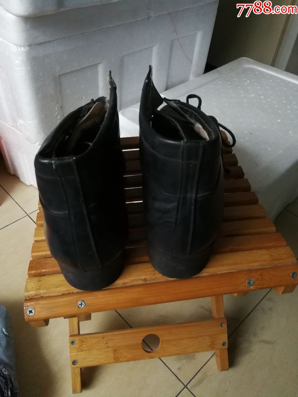 老式全新皮鞋(a)