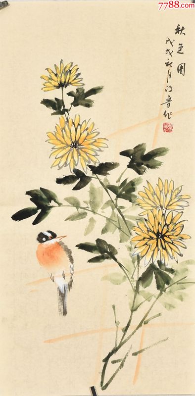 0000元-zc18966822-花鸟国画原作-加价-7788收藏__中国收藏热线