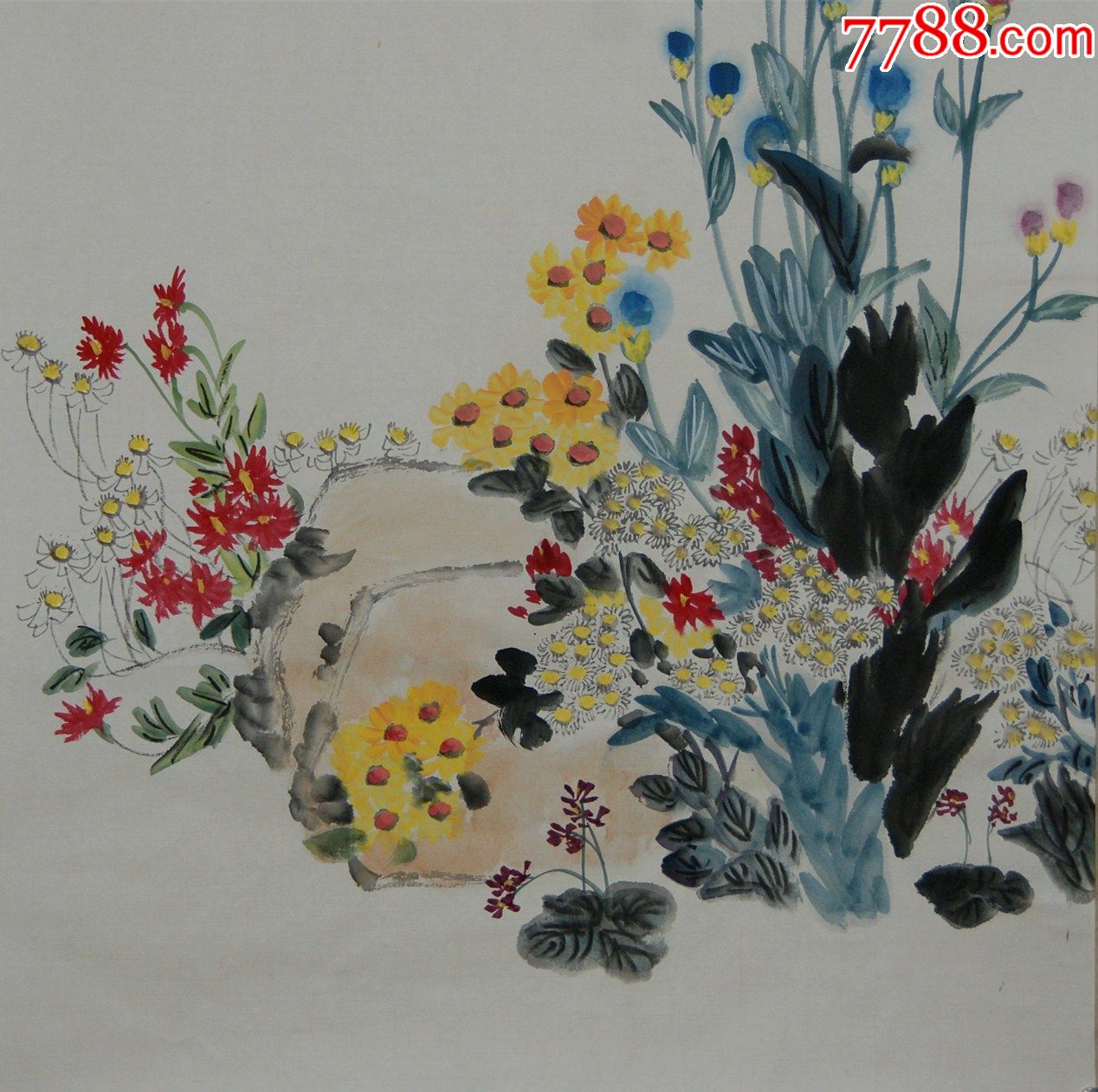 【萧淑芳】广东省中山市人当代著名画家花卉_花鸟国画原作_第2张_7788