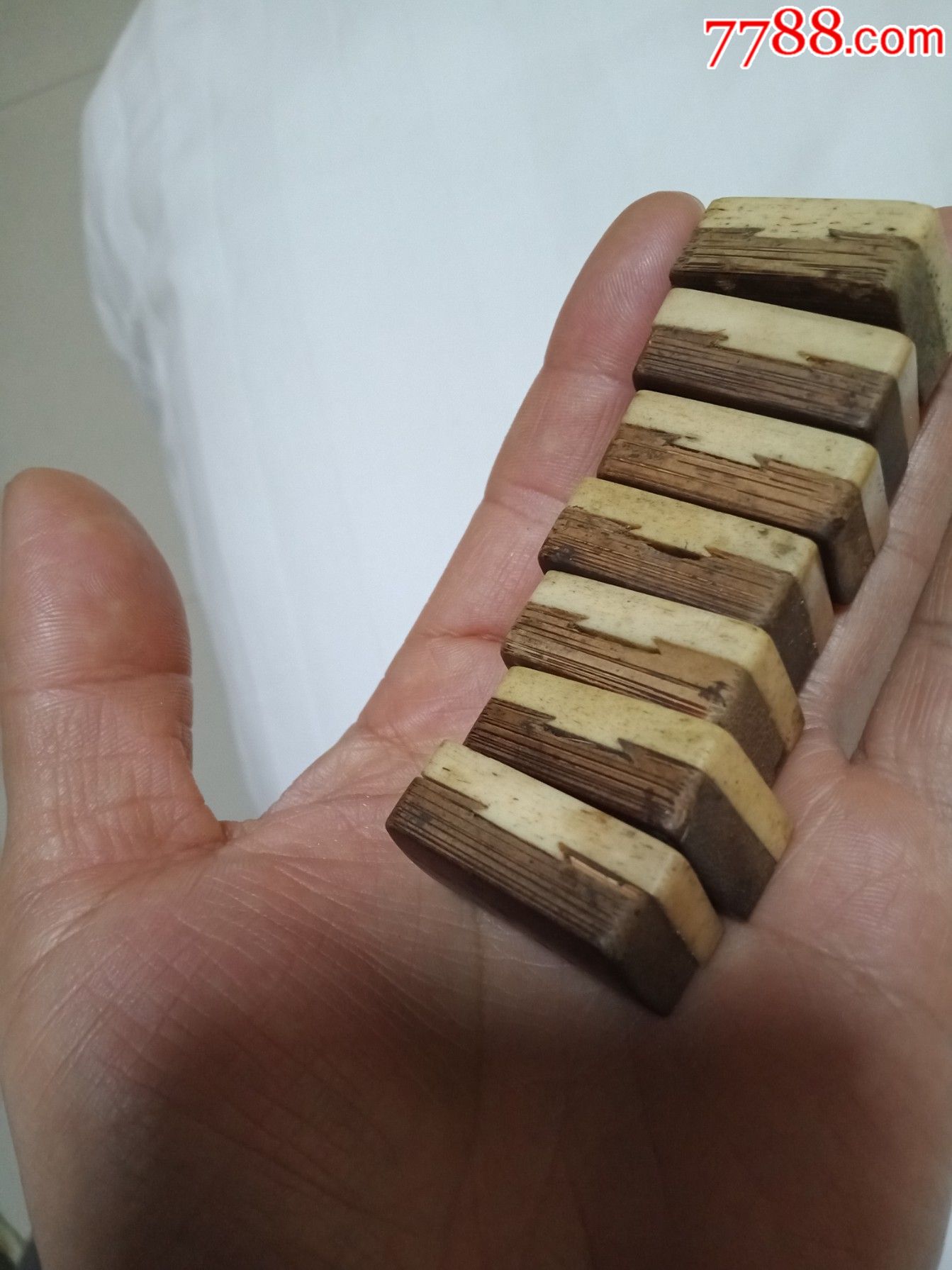 清末骨竹麻将14个便宜卖