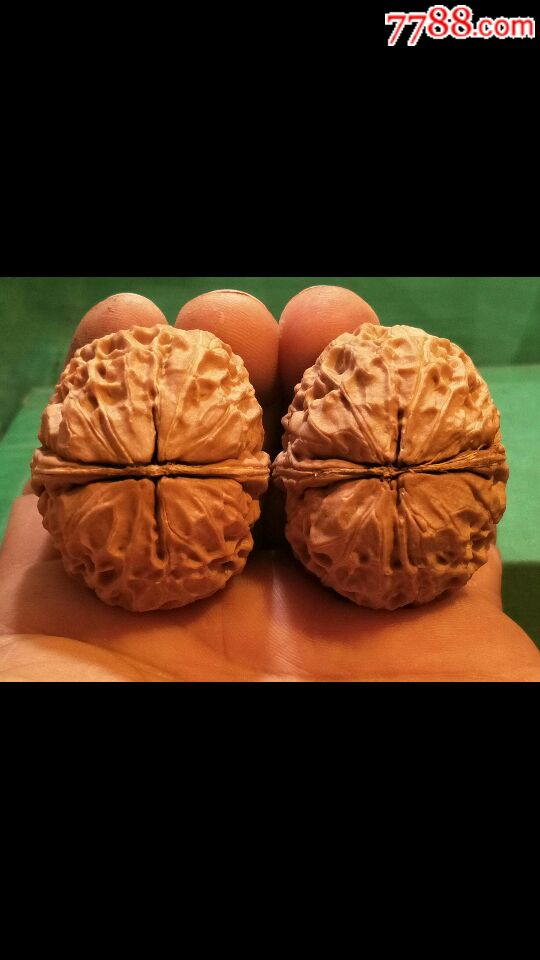 纯野生莽纹老铁元宝核桃