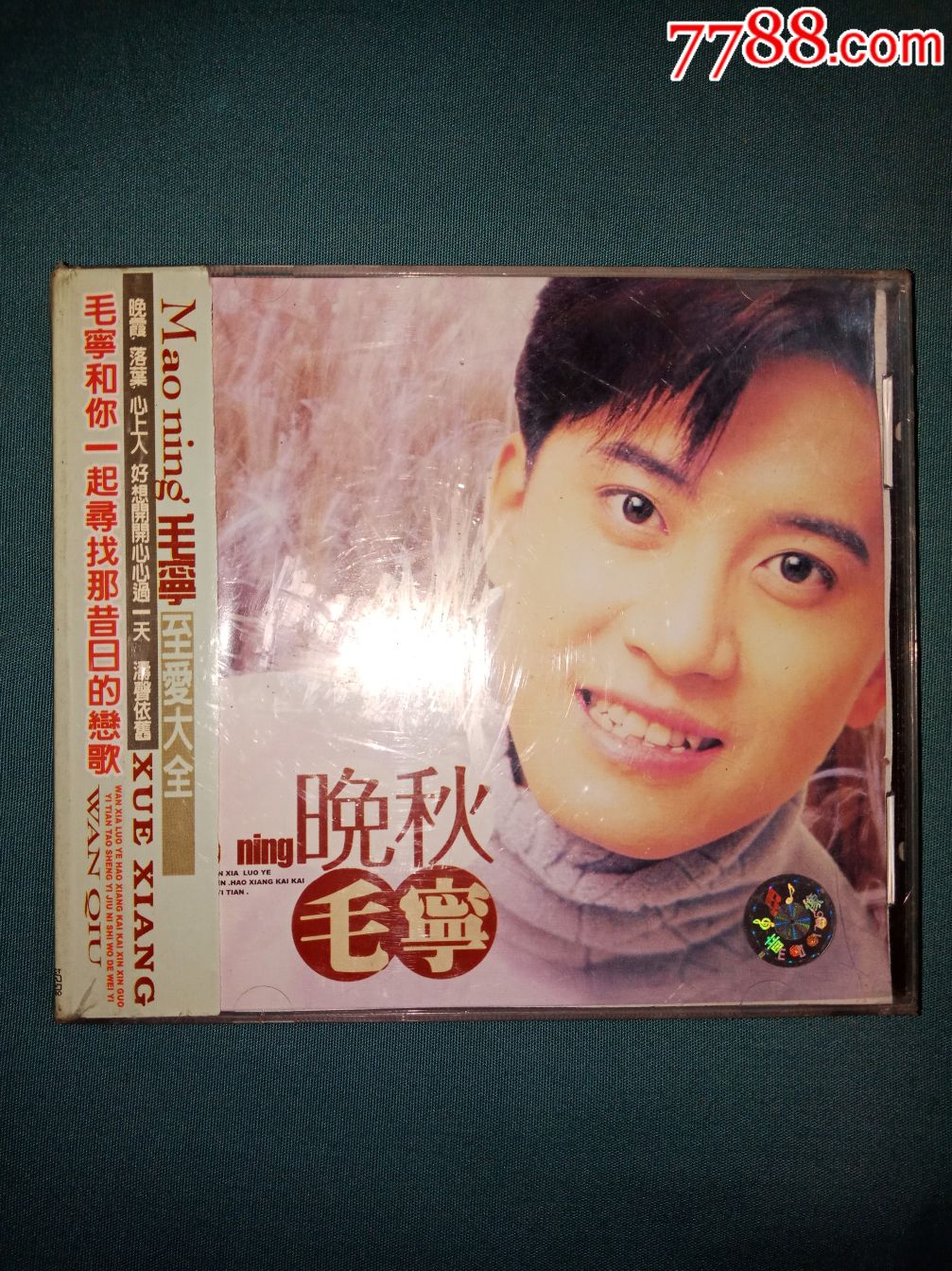 晚秋毛宁cd首版天津天宝1995发行正版全新未拆