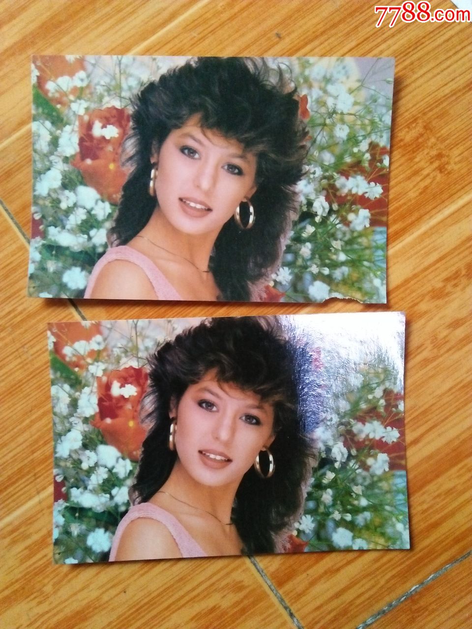 早期中国人民邮政明信片《女明星》空白明信片20张(牡丹江邮局发行