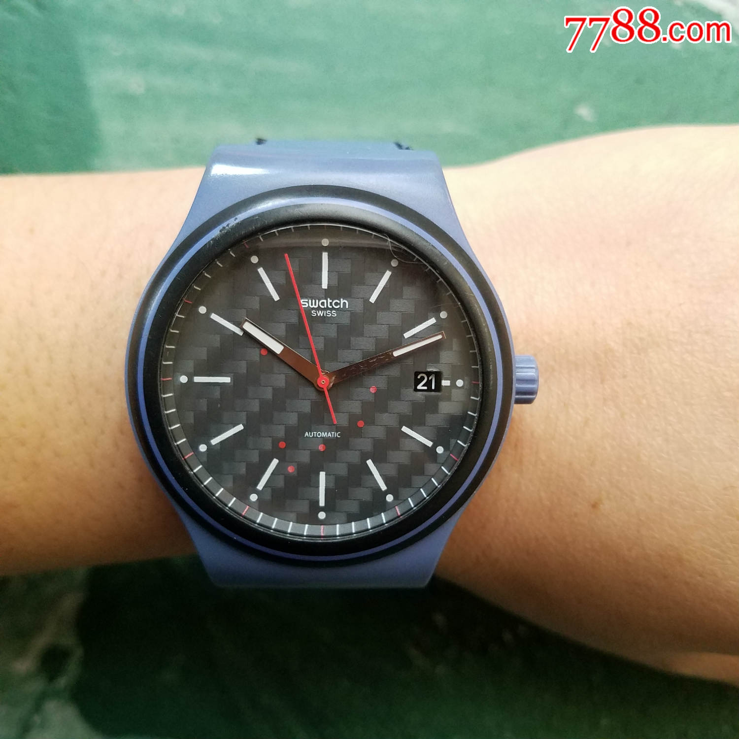 【瑞士v8认证eta机芯!】瑞士swatch斯沃琪-自动机械男表【瑞士v8认证e