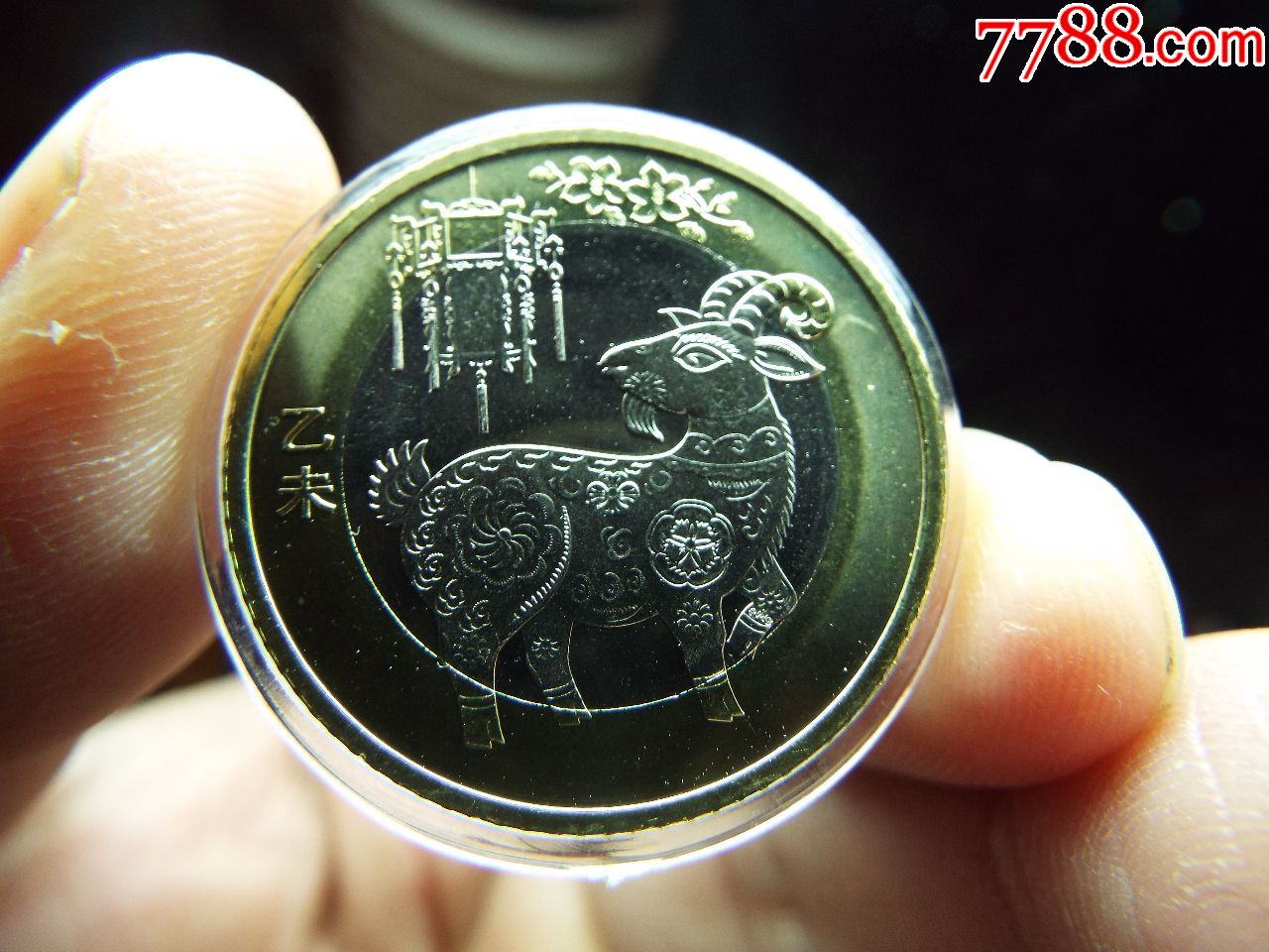 全新二羊1枚_普通纪念币_第1张