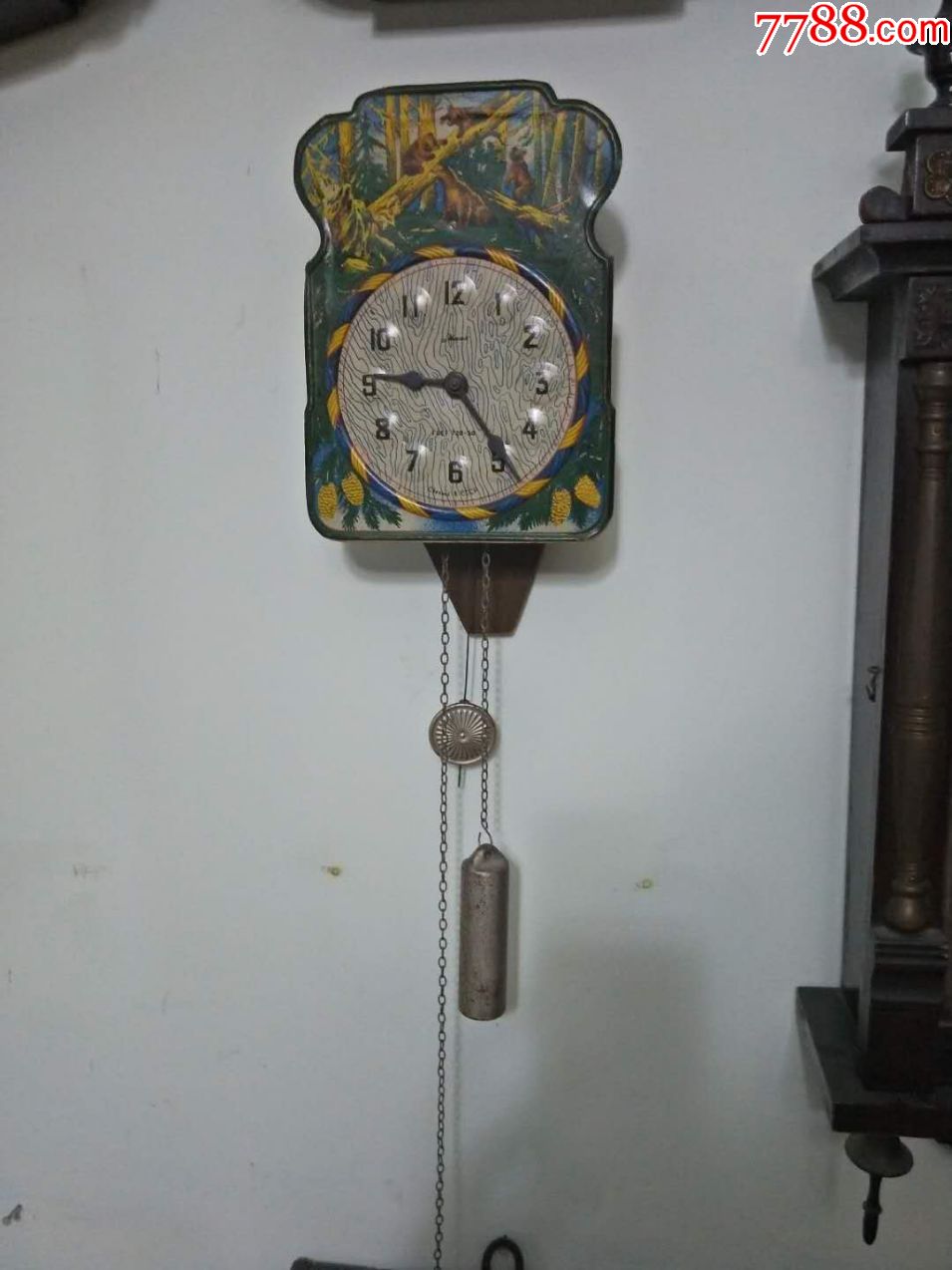 前苏联majak铁壳挂钟