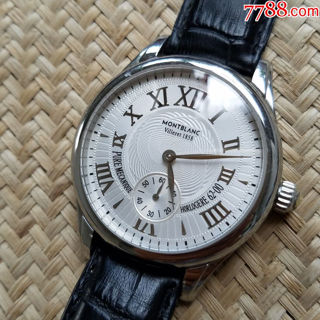 【美品】自动机械男表【海鸥2824精磨机芯】【罕见小三针模块】【透明