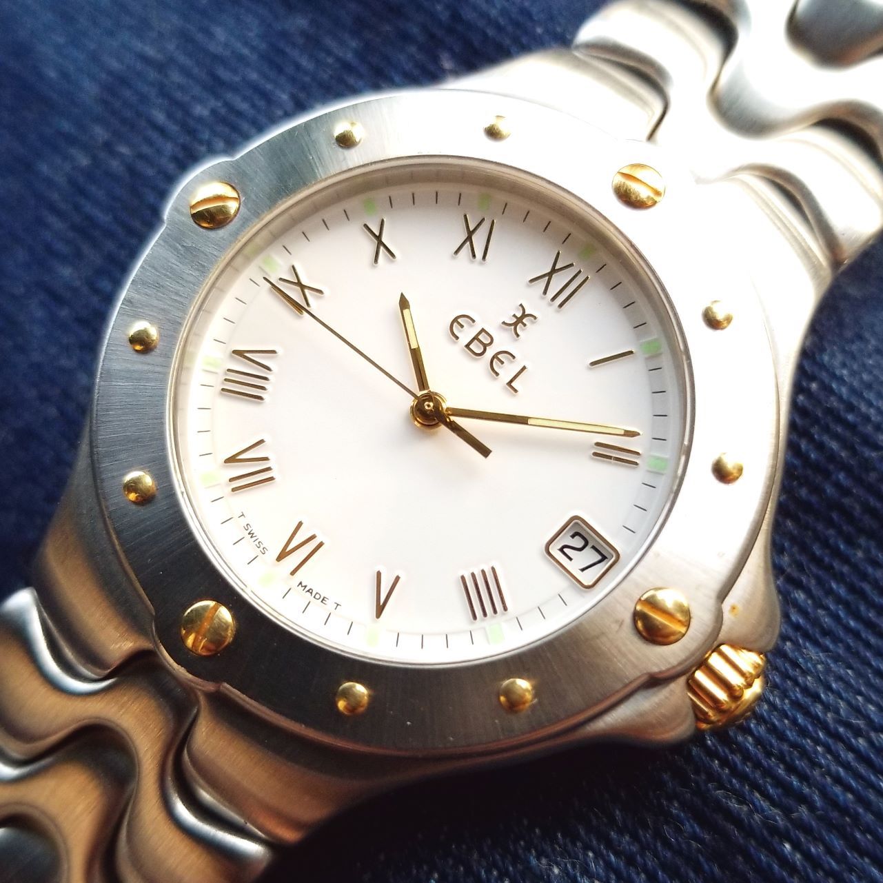 瑞士奢华名表-ebel玉宝-石英男表