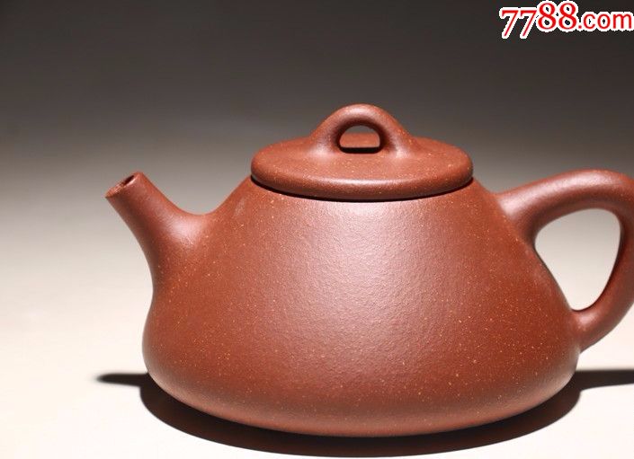 原矿红降坡泥全手工子冶石瓢_紫砂壶_悟陶人【7788收藏__收藏热线】