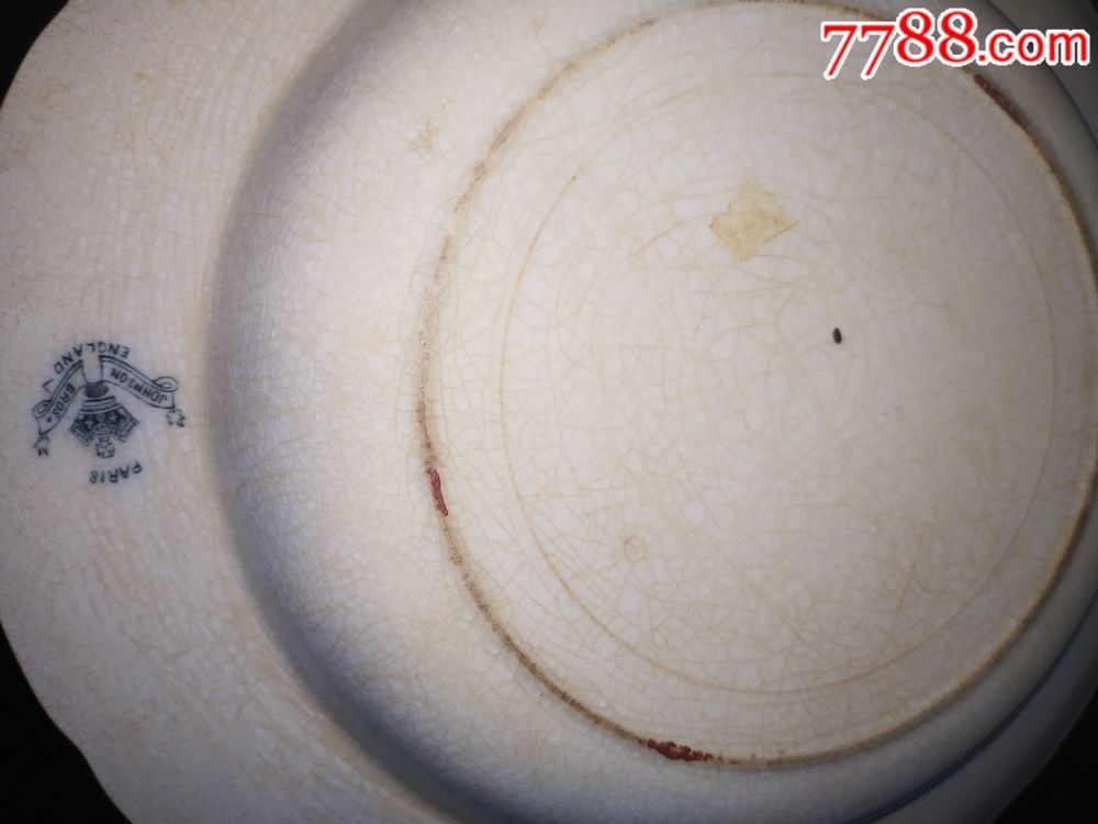 民国英格兰约翰逊兄弟公司外销瓷