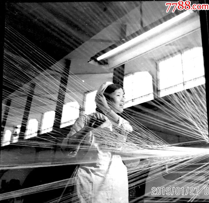 纺织女工【老底片】
