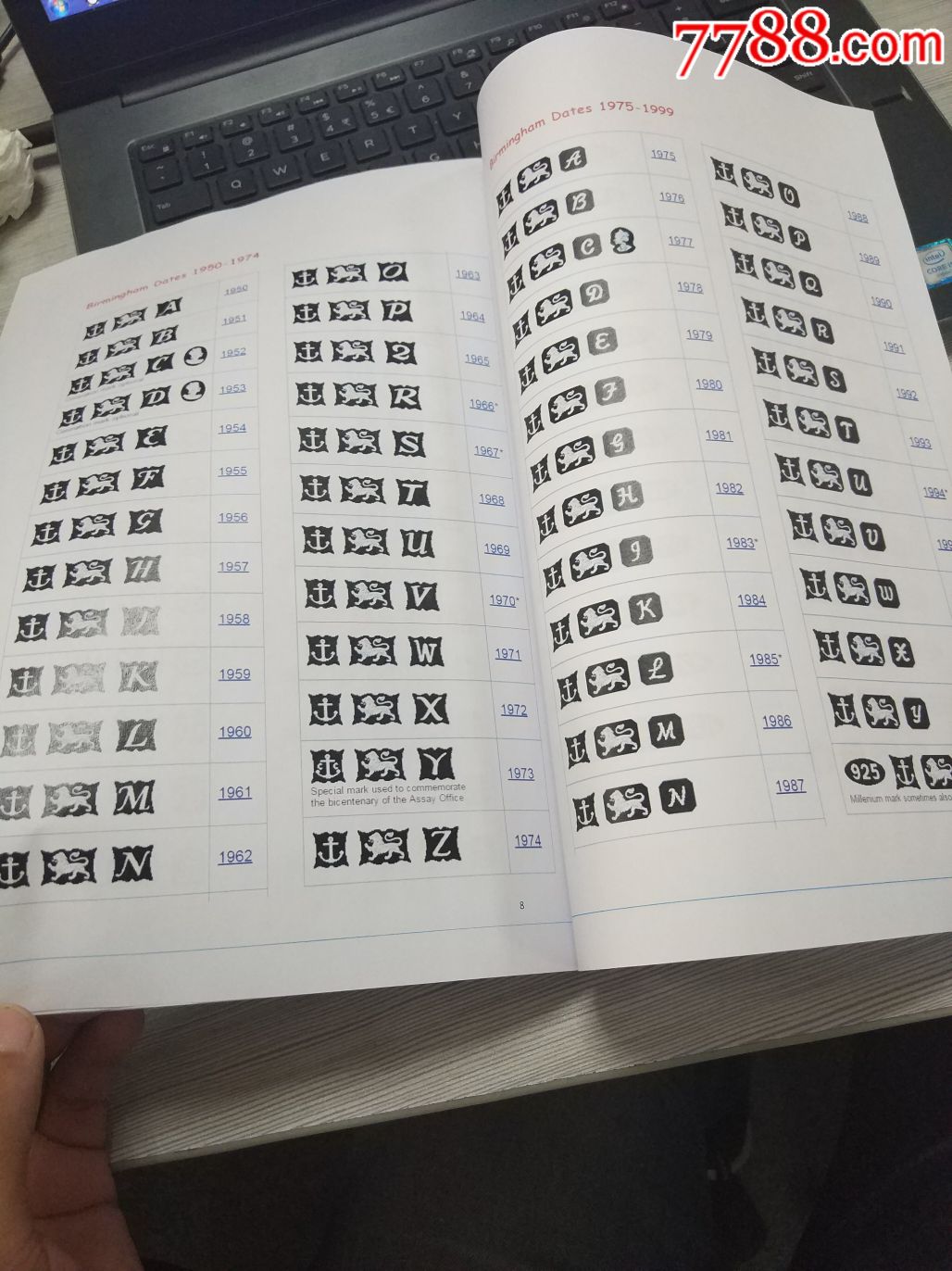 老怀表银壳印记标准年份查询表伯明翰切斯特