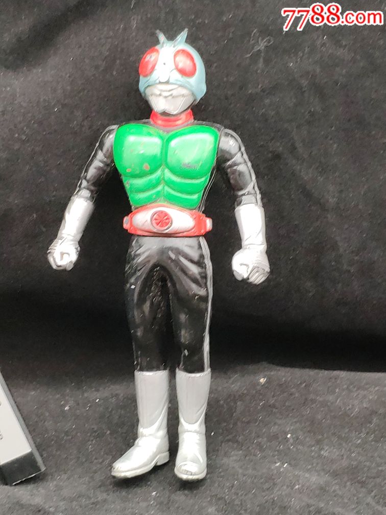 198*年万代(bandai)原装蒙面超人1号(初代元祖)17公分人偶