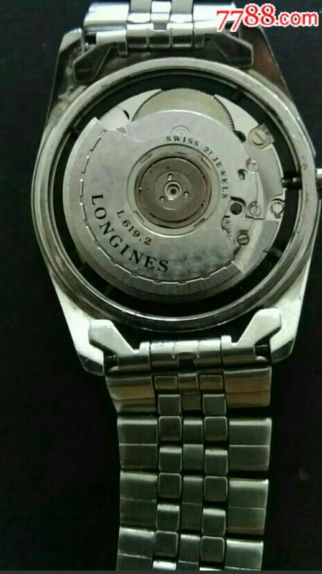 瑞士浪琴619`2(28*2a2)机芯自动手表