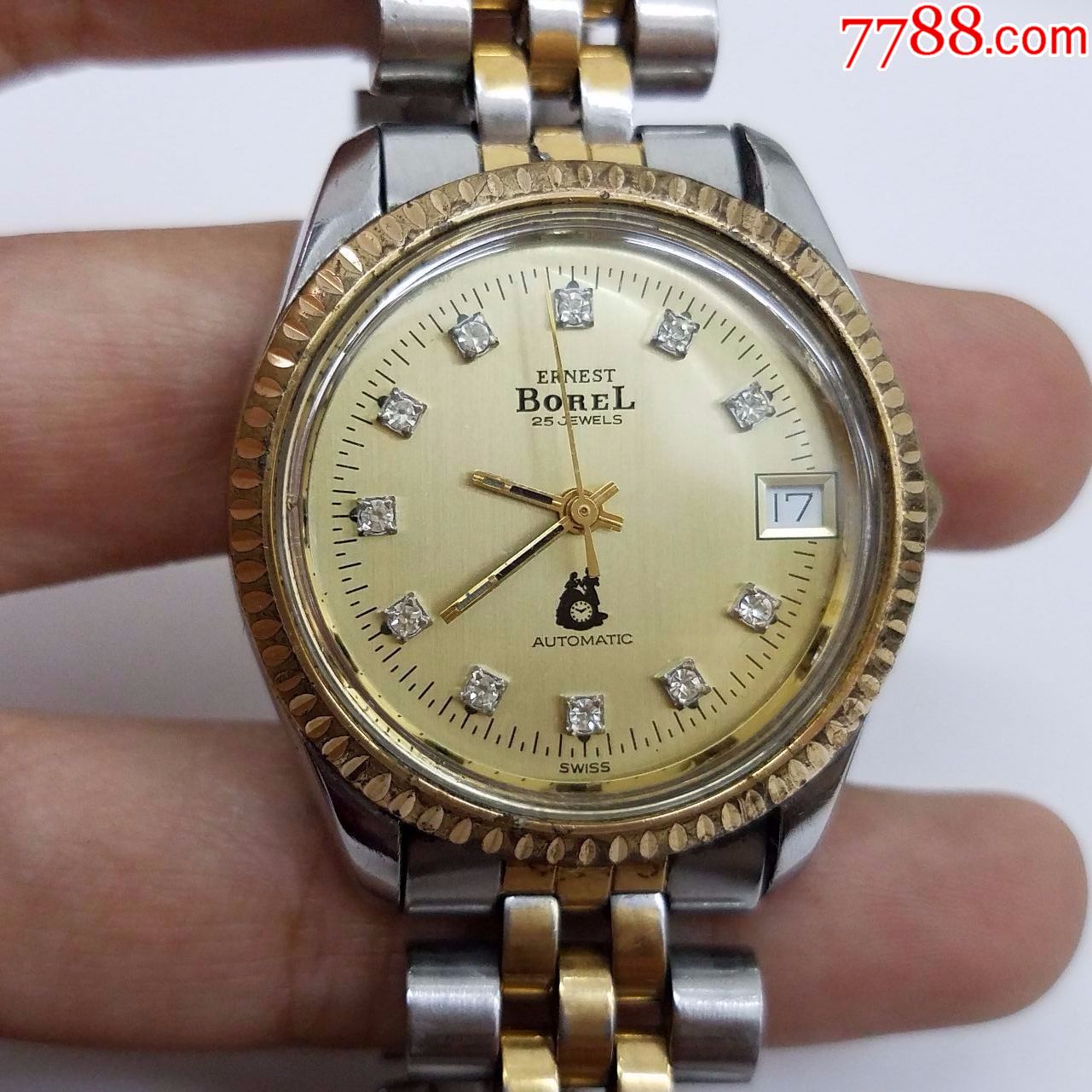 瑞士依波路自动机械中性男表【2824-2机芯】【间金表