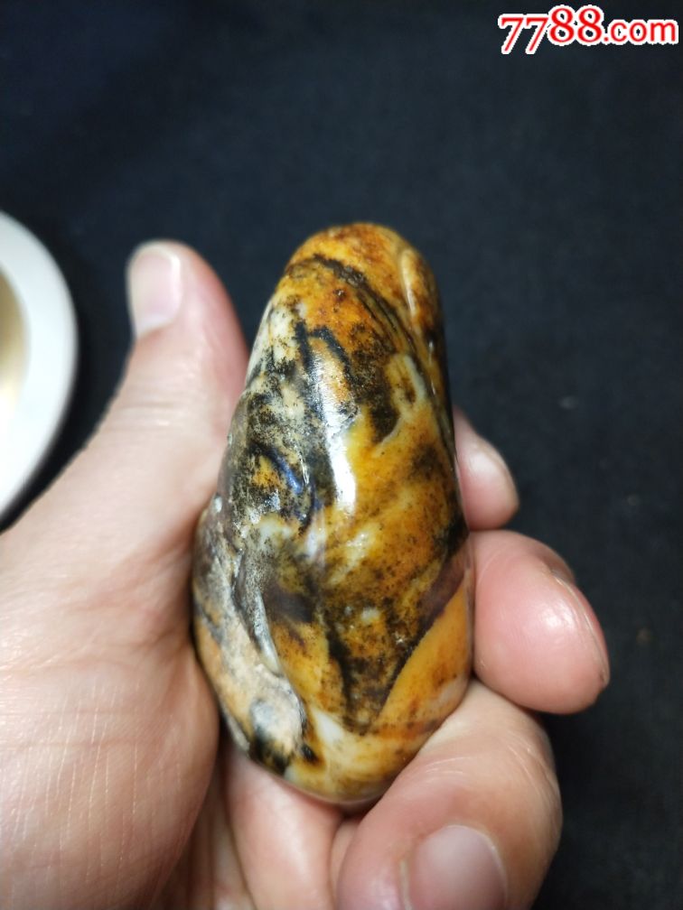 虎斑纹手把件