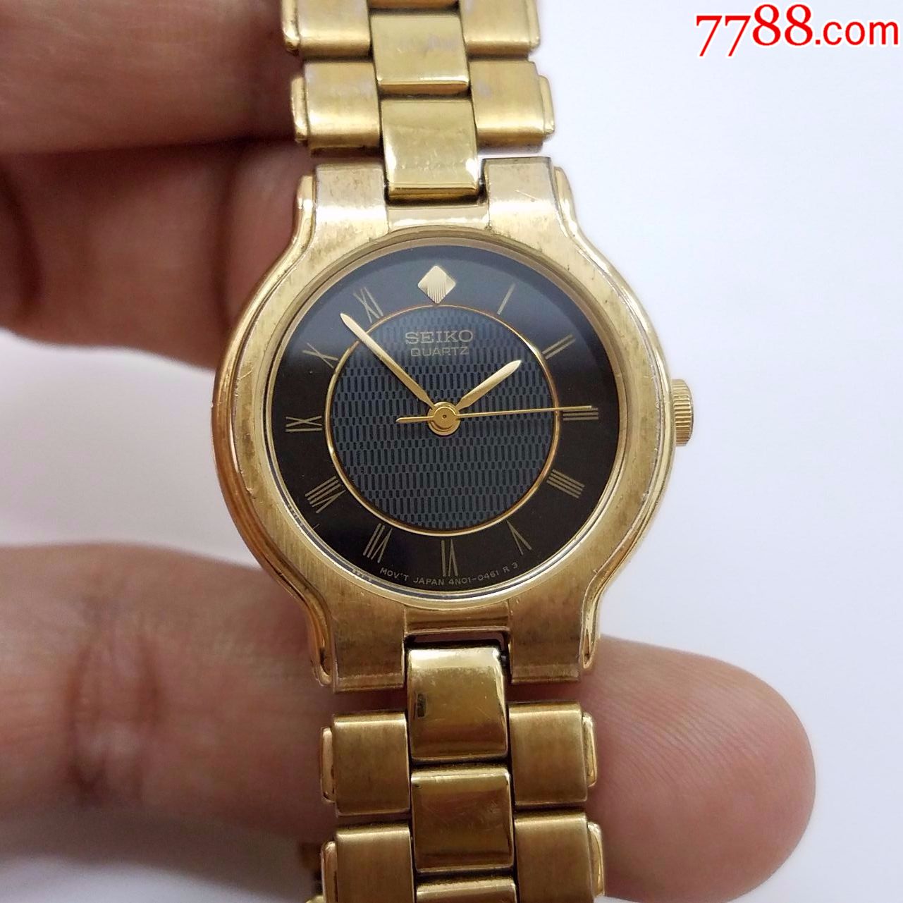 日本精工石英女表【土豪金表款】【独特双色表盘】【金针金字金刻度】