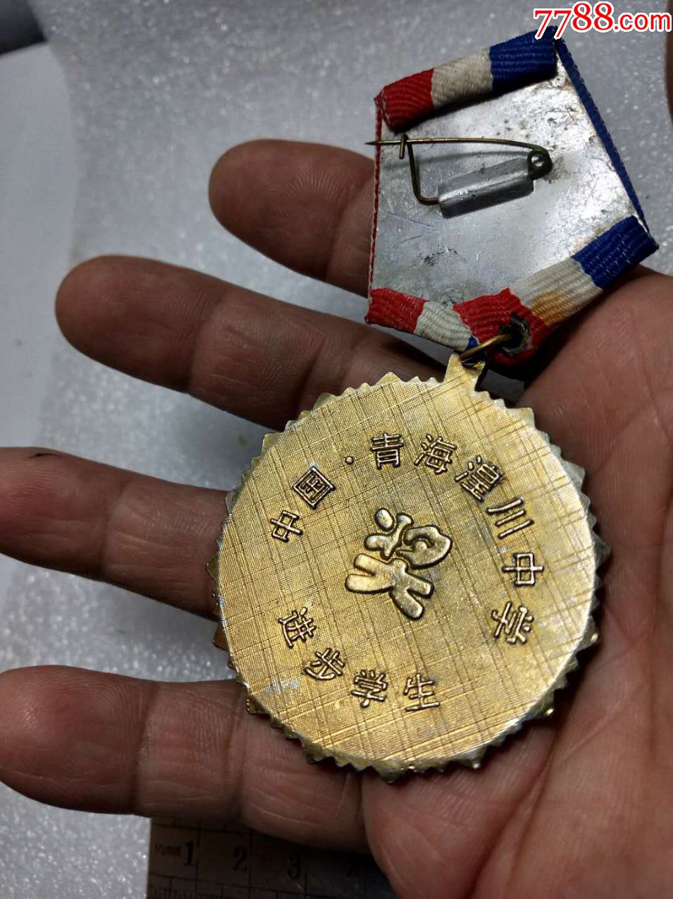 中国青海湟川中学铜奖章,校徽/毕业章_第3张