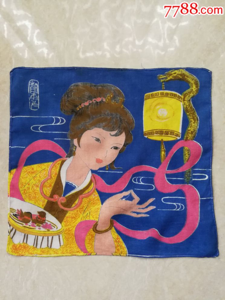 美女老手帕老手绢