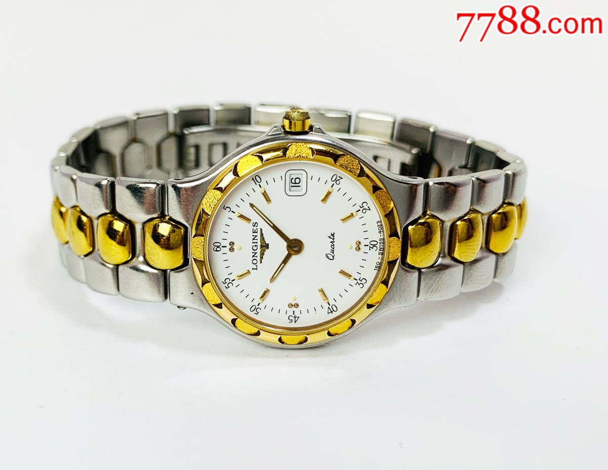 浪琴石英女表走时精准品相一般