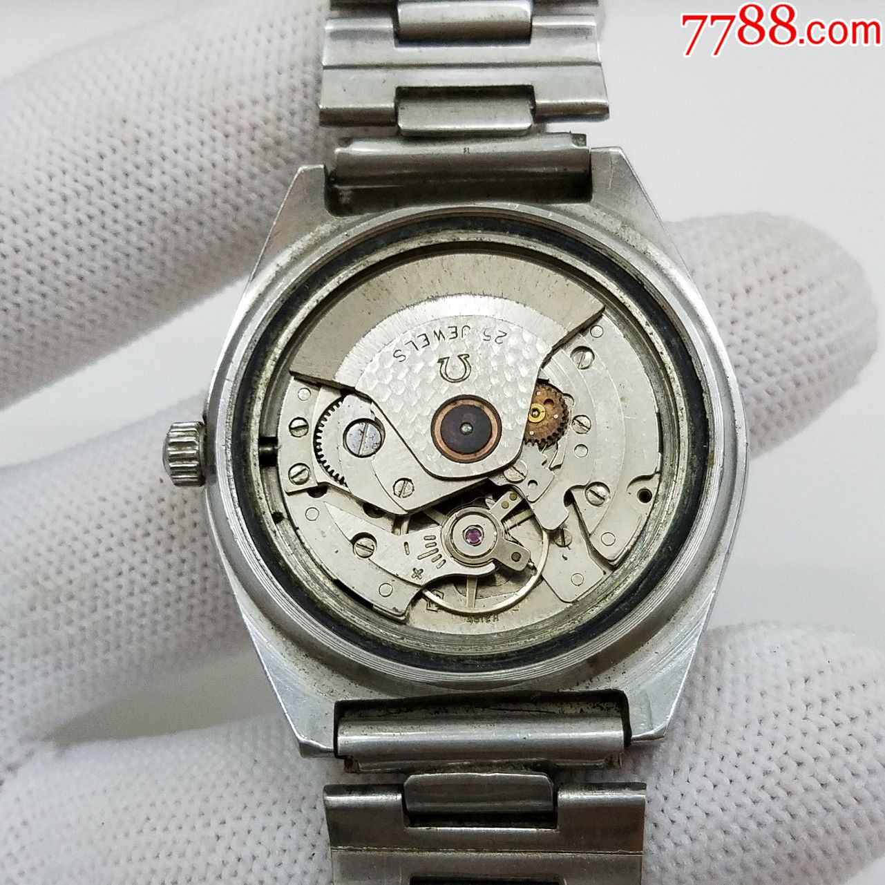 自动机械男表【4612机芯】【不走,晃晃摆轮能转动】【日历好使】