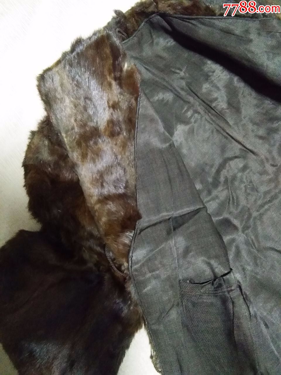 民国或建国初期老貂皮大衣(尺寸看最后图)