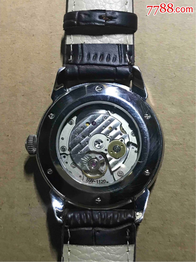全新国产新款蓝宝石镜面精磨9015机芯手卷机械大表,表径连把头44mm,走
